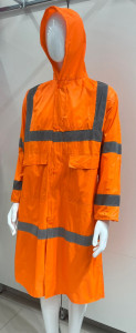 Плащ сигнальный оранж - 1